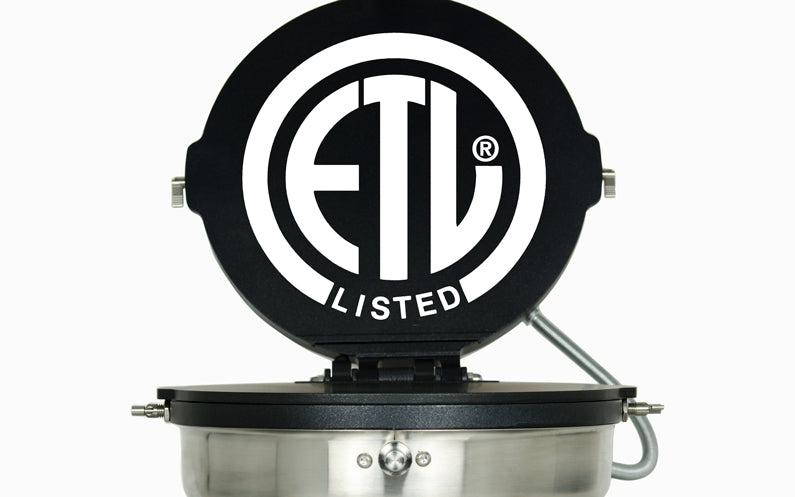 Il marchio ETL Listed, da oggi sui prodotti Techfood.